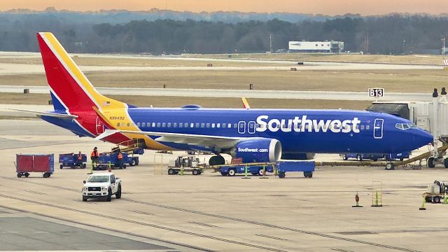 Boeing 737 MAX 8 (N8849Q) - Taken on January 1, 2024br /br /WN2360 from TPA
