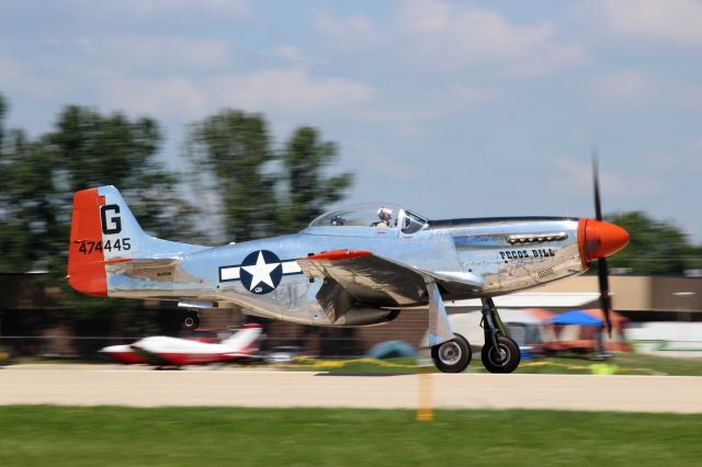 North American P-51 Mustang (NL4132A) - Pecos Bill on the Roll