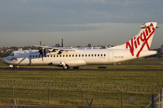 ATR ATR-72 (VH-FVR) - on 2 May 2017