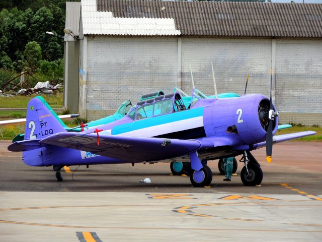 North American T-6 Texan (PT-LDQ) - NORTH AMERICAN AT-6D (cn 84-7505) Criciúma - Forquilhinha (CCM / SBCM), Brazilbr /