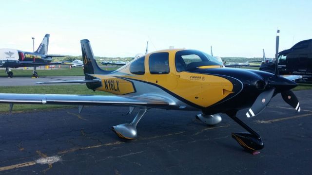 Cirrus SR-22 (N16LX) - The 6000th Cirrus built @ AOPAs Fly-in @ Fredrick Airport