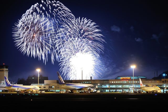 — — - Mitsuhama Firework Festival(Matsuyama Ehime Japan)