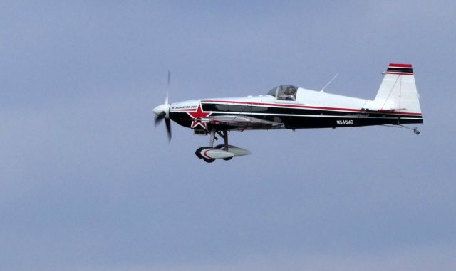 Experimental  (N540MG) - On final is this 1990 Staudacher 300 in the Autumn of 2018.  Jon Staudacher Aircraft is a leader in Aerobatic planes.