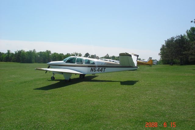 Beechcraft 35 Bonanza (N544T) - N35 at Basin Harbor, VT