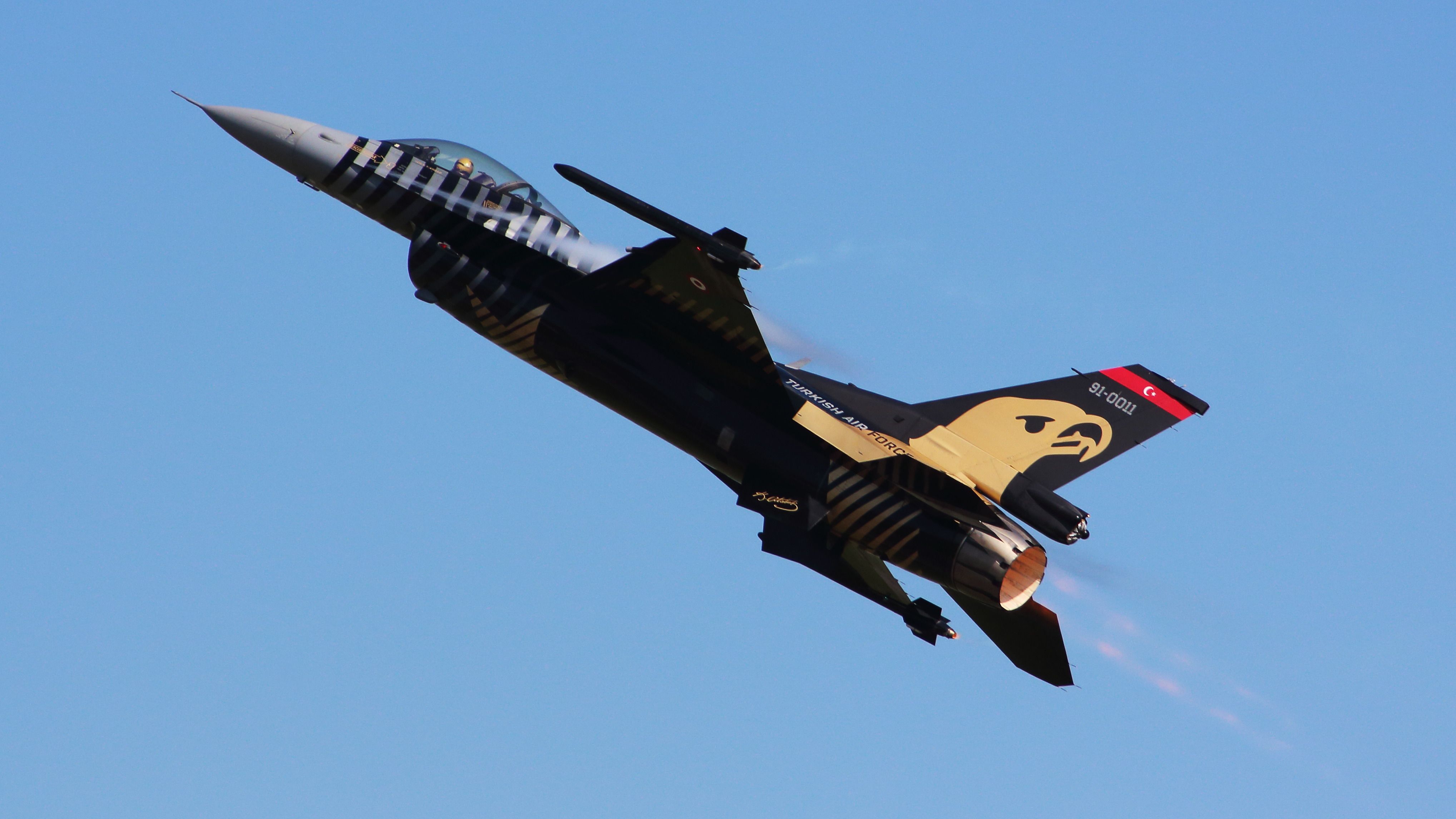 91-0011 — - Solo Turk at Waddington International Airshow 2013