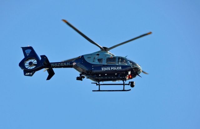 HELIBRAS VH-55 Esquilo (N824AH) - Mass State Police