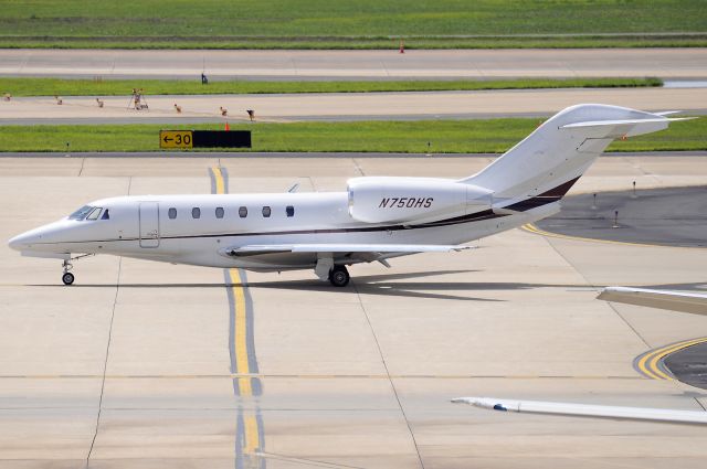 Cessna Citation X (N750HS) - Seen at KIAD on 8/7/2009.