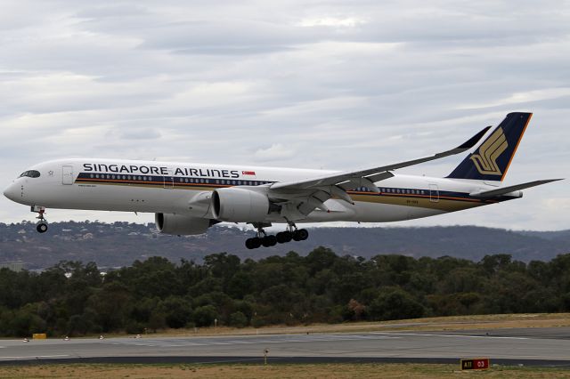 Airbus A350-900 (9V-SHA) - on 14 March 2020