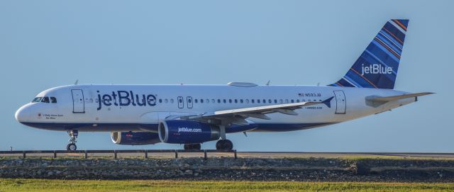 Airbus A320 (N593JB) - Shot with a Nikon D3200 w/ Nikkor 70-300mmbr /Best viewed in Full Size 