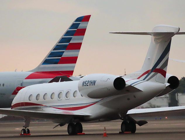 Gulfstream Aerospace Gulfstream G650 (N521HN) - I took this picture on Apr 25, 2019.