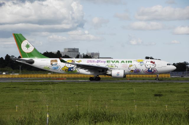 Airbus A330-200 (B-16309) - Departure at Narita Intl Airport Rnwy16R on 2012/08/18 "Hello Kitty c/s"