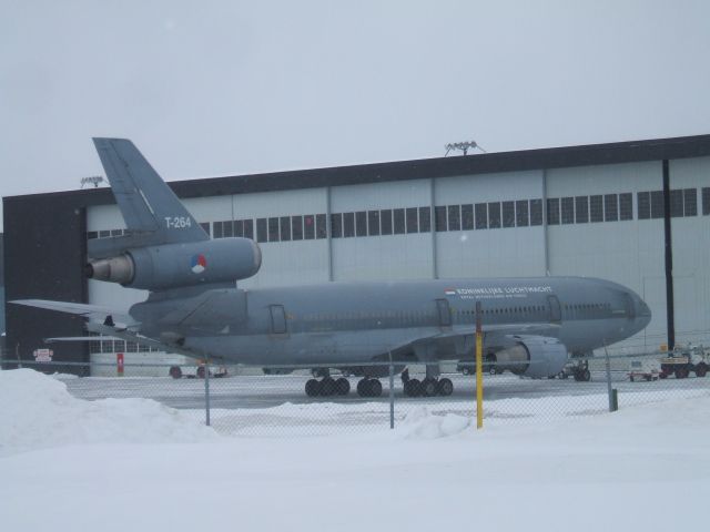 T264 — - Parked at Hangar Goose Airport ,April 15/09