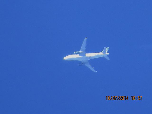 Airbus A319 (N902FR) - Frontier Flight 589 from TYS to DEN over Southeastern Kansas at 36,000 feet.