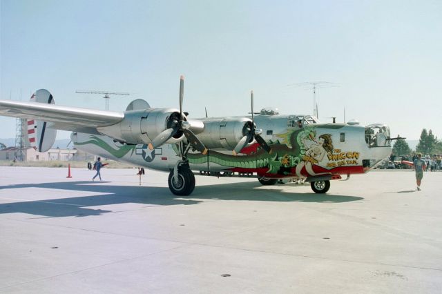 Consolidated B-24 Liberator (NX224J) - "Dragon and His Tail" B-24 in 2003 -- later redone as "Witchcraft".