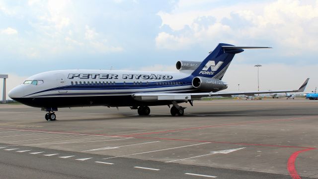— — - Amsterdam 13-04-2016, VP-BPZ B727-17 PETER NYGARD/N FORCE. Came in from KFLL after stop over at Goose bay.