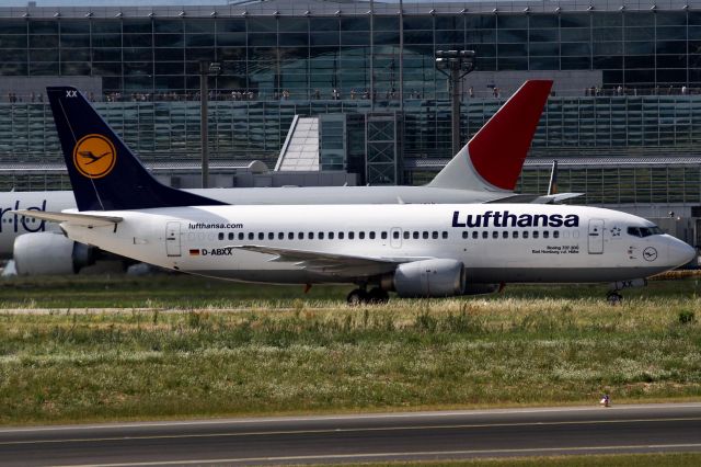 BOEING 737-300 (D-ABXX) - see also our nice observation deck