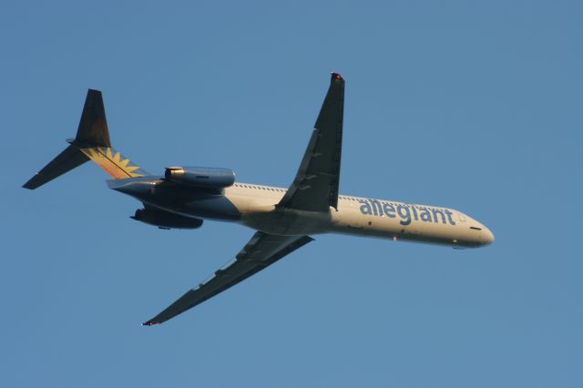 McDonnell Douglas MD-83 — - Las Vegas Bound Allegiant Airlines Md-83 from Appleton