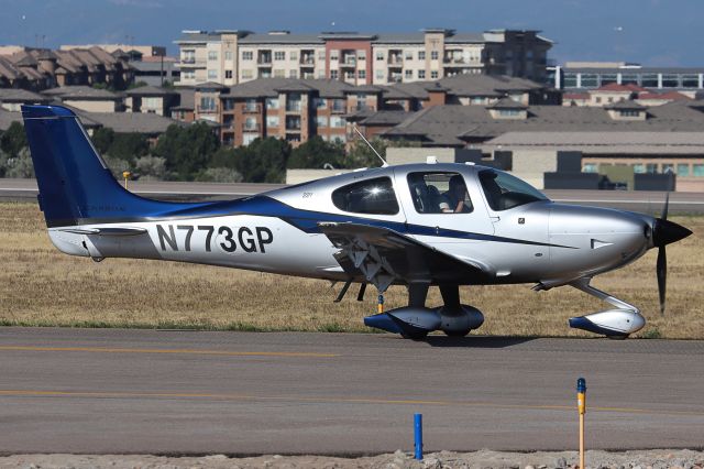 Cirrus SR-22 (N773GP) - 9-12-2020