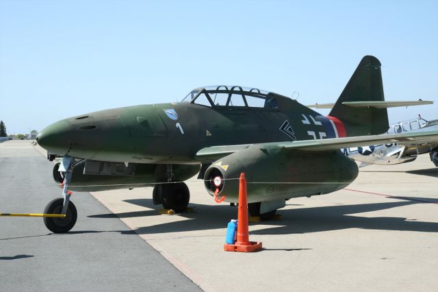 N262AZ — - Replica Me-262 at Moffett Field, CA (KNUQ) 5/24/2012.