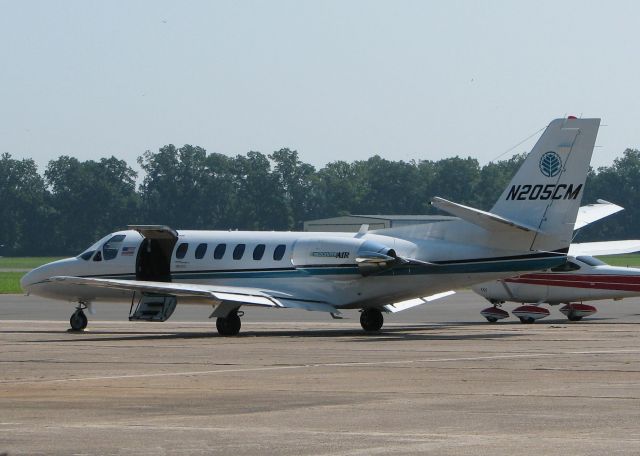 Cessna Citation V (N205CM) - At Downtown Shreveport.