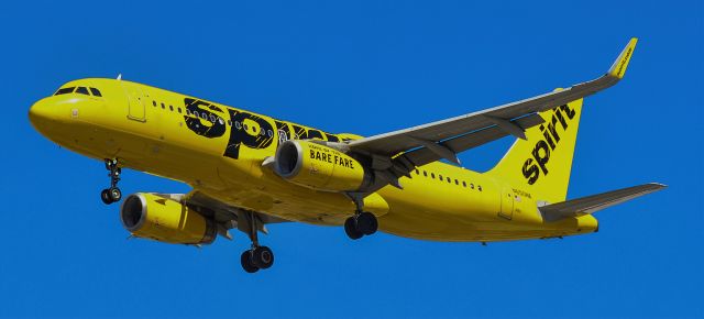 Airbus A320 (N650NK) - N650NK Spirit Airlines Airbus A320-232 s/n 7724 - Las Vegas -  Harry Reid International Airport (KLAS)br /USA - Nevada September 22, 2021br /Photo: Tomás Del Coro br /SunSet Park