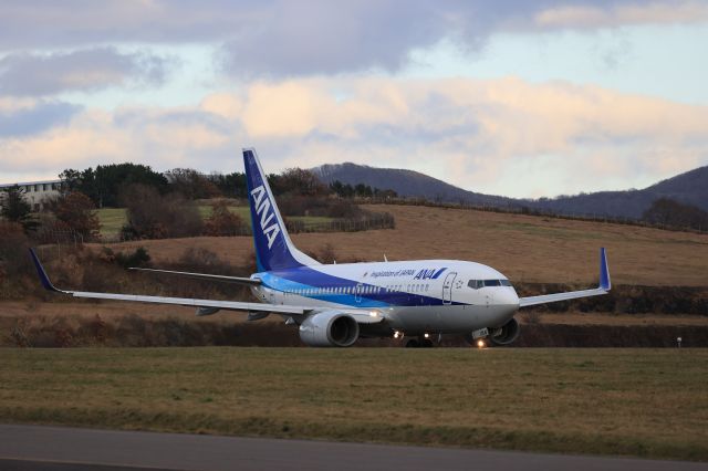 Boeing 737-700 (JA17AN) - November 29th 2020:HKD-HND.