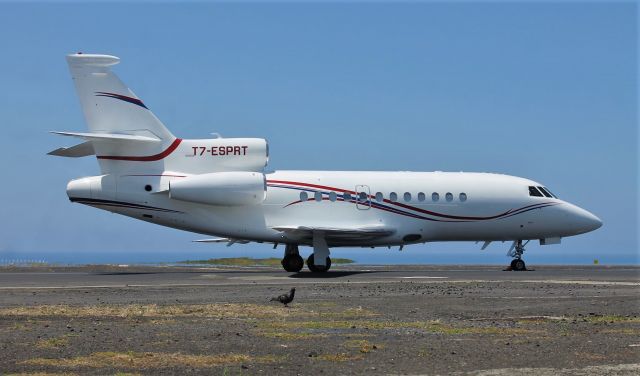 Dassault Falcon 900 (T7-ESPRT) - June 1, 2023.