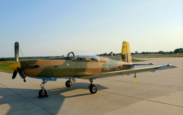 Pilatus PC-7 Astra (N517GM) - 07-30-21