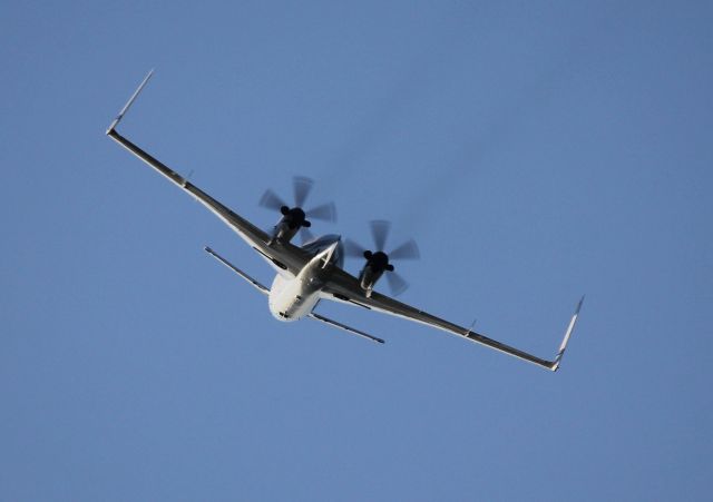 Raytheon Starship (N8285Q) - Starship departing the Fort Lauderdale Executive Airport, October 2012