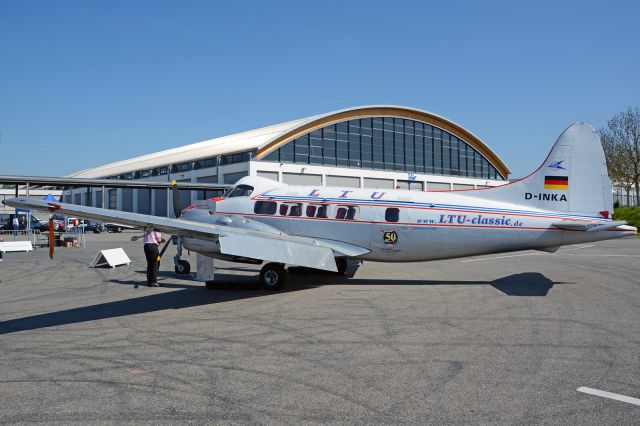 Hawker Siddeley Dove (D-INKA) - AERO 2018