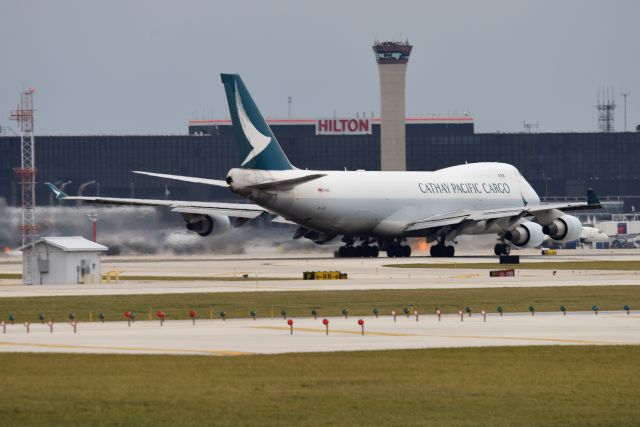 Boeing 747-400 (B-LIC) - 10-L Departure on 11-30-20