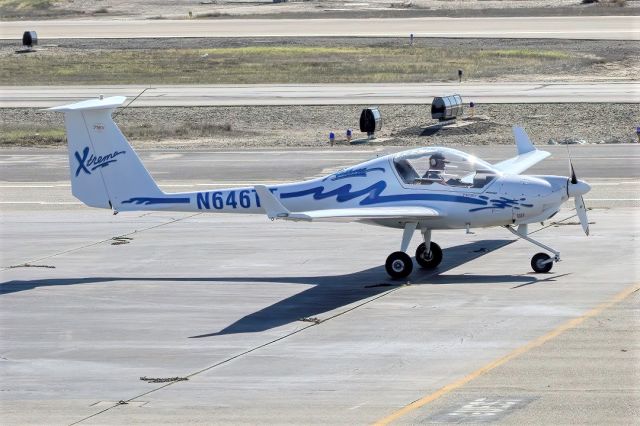 HOFFMANN H-36 Dimona (N646TT) - Diamond HK 36 TTC at Livermore Municipal Airport.br /February 2021