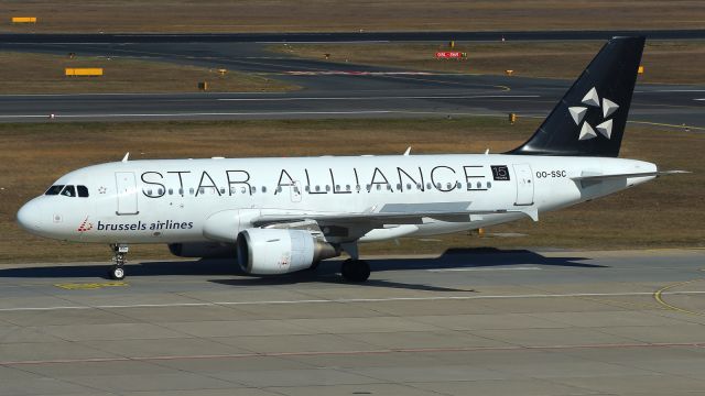 Airbus A319 (OO-SSC)