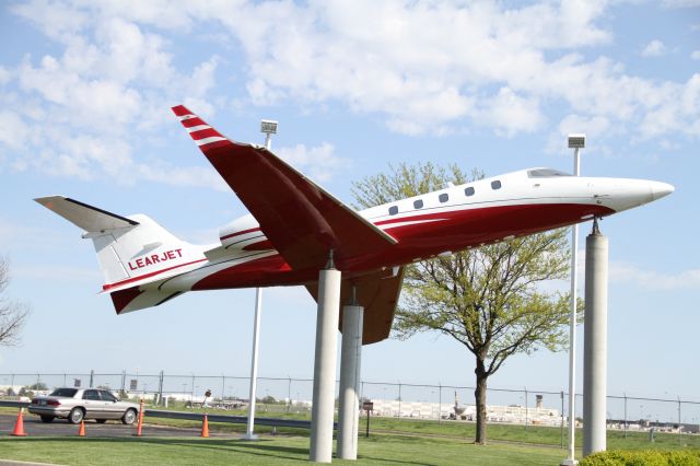 Learjet 60 (LEARJET) - Entrance to the LEARJET Factory in Wichita 