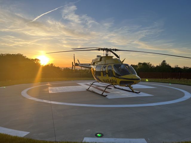 Bell 407 (N494PH) - AirCare 4 operating an EMS flight at the beautiful new Warren Memorial hospital in Front Royal, Va.