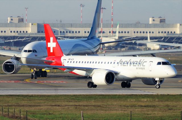 Embraer E190-E2 (HB-AZA) - MXP - ZRH