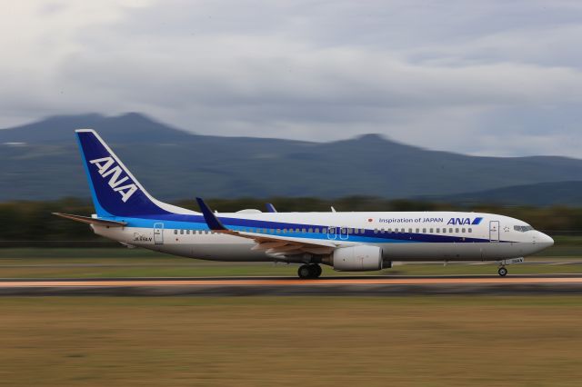 Boeing 737-800 (JA55AN) - October 9, 2022:HKD-ITM.