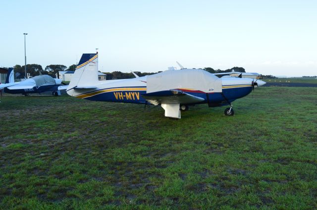 Mooney M-20 (VH-MYV) - Mooney VH-MYV at Flinders Island, March 2016