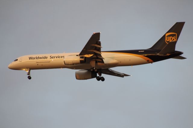 Boeing 757-200 (N448UP) - UPS2838 from Boise, ID.