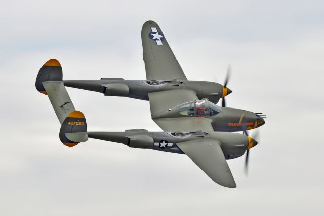 Lockheed P-38 Lightning (N2114L) - US McChord Air Force Base air show 2016