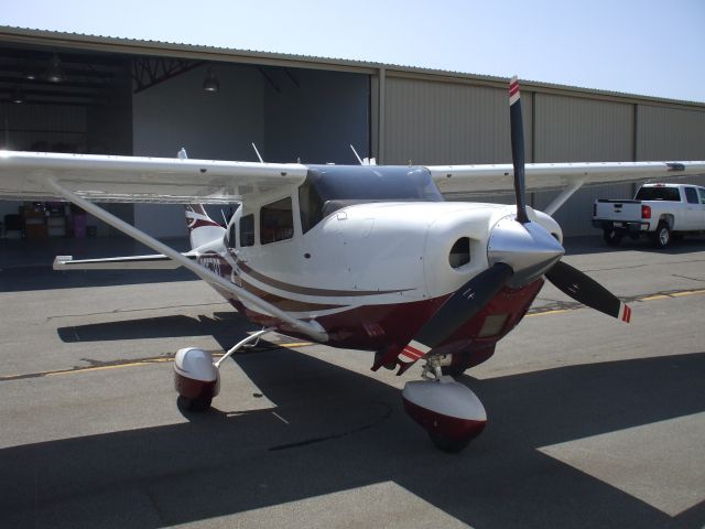 Cessna T206 Turbo Stationair (N957BT) - In front of my hangar at KTOA