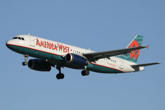 Airbus A320 (N628AW) - December 28, 2006 - arrived at San Jose, California 