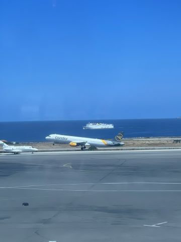 A321 — - Going and leaving Crete by the Air and by the Sea