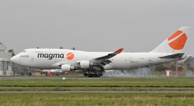 Boeing 747-400 (TF-AMI) - magma b747-412f tf-ami landing at shannon from liege 2/4/20.