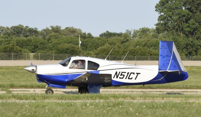 Mooney M-20 (N51CT) - Airventure 2019