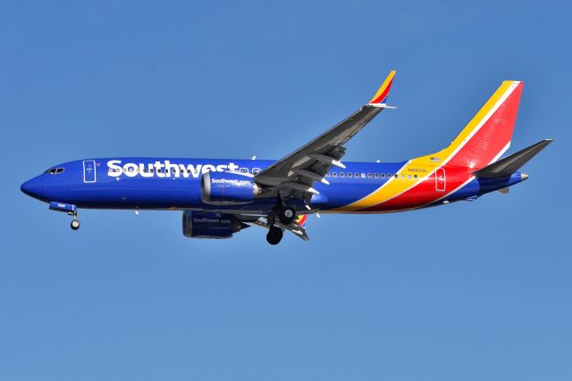 Boeing 737 MAX 8 (N8809L) - 23-L 03-21-22