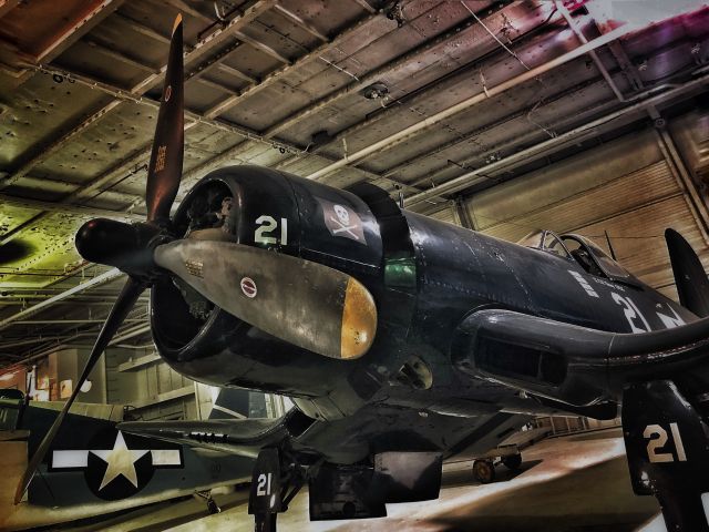 — — - F4U Corsair onboard the USS Yorktown at Patriot's Point Charleston, SC