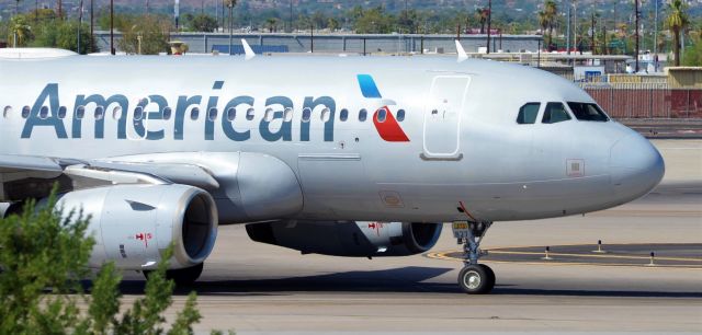 Airbus A319 (N827AW) - Phoenix Sky Harbor International Airport 26AUG19 110 degrees