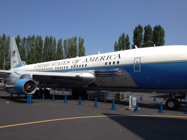 N86970 — - 707 (VC137) - Air Force ONE 86970 - KBFIbr /Museum of Flight - Seattle