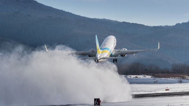 Boeing 737-700 (JA07AN) - Hokkaido International Airlines / Boeing 737-781br /Jan.17.2016 Hakodate Airport [HKD/RJCH] JAPAN